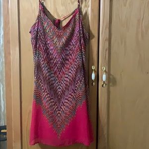 Sheer dress with matching under piece all in one